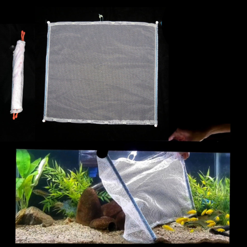 Bycatch Aquarium Nets THE Aquarium NET THAT WORKS LIKE A SEINE! 10/15/20Long/30gBreeders (12 Bycatch Aquarium Nets THE Aquarium NET THAT WORKS LIKE A SEINE! 10/15/20Long/30gBreeders (12